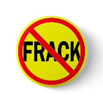 No Fracking Button