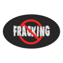 NO FRACKING! End Fracking Sticker