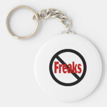No Freaks Keychains