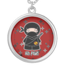 No Fun! Multi Shuriken! Ninjadorables Necklace