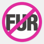 NO FUR! STICKER