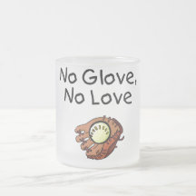 No Glove, No Love Coffee Mugs