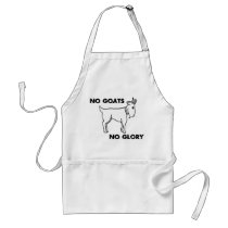 No Goats No Glory Apron