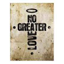No Greater Love Post Cards