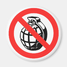 No Grenades Magnets