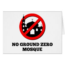 No Ground Zero Mosque Card