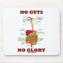 No Guts No Glory (Digestive System Anatomy Humour)