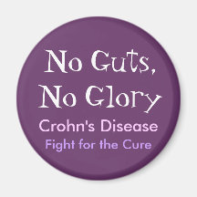No Guts No Glory Refrigerator Magnets