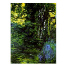 No higher resolution available. Claude_Monet,_Wate Post Card