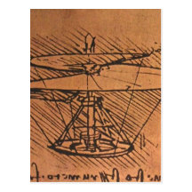 No higher resolution available. Leonardo_helicopte Post Cards