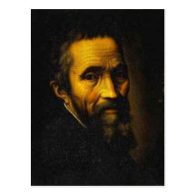 No higher resolution available. Michelangelo_portr Postcards