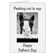 NO HORSING AROUND "HAPPY FATHER'S DAY" cards