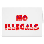 No Illegal Aliens cards
