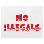 No Illegal Aliens flyers