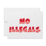 No Illegal Aliens invitations