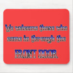 No illegal immigration mousepads