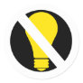 no incandescent bulbs stickers