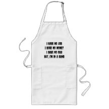 No Job - No Money - No Car Apron