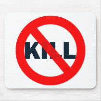 No-Kill white Mouse Pad