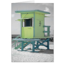 NO LIFE GUARD ON DUTY - SOUTH BEACH CARDS