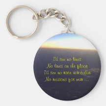 No Lines Keychain