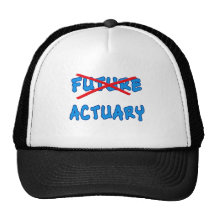 No Longer Future Actuary Grad Gift Mesh Hats