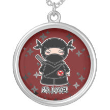 No Love! Multi Shuriken! Ninjadorables Necklace
