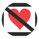 no love stickers