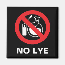 NO LYE Black Magnet