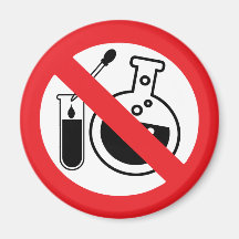 NO LYE REFRIGERATOR MAGNET