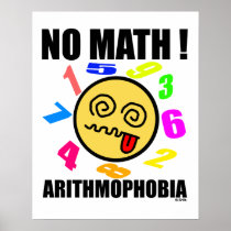No math ! Arithmophobia