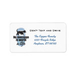 No Message is Worth a Life Address Labels
