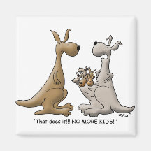 No More Kids Magnets