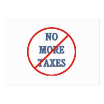 No More Taxes Business Card