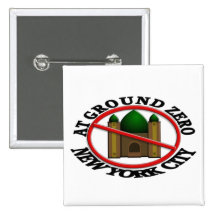 No Mosque At Ground Zero Pins
