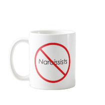 No Narcissists! Coffee Mugs