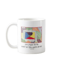 No Need To Be Lost In The Land Of Oz (Oz Map) Coffee Mugs
