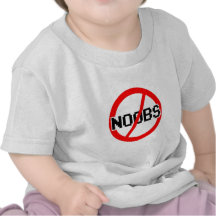NO NOOBS - geek/hacker/pc/code monkey Tee Shirt