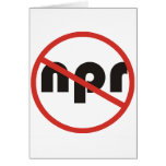 No NPR Card