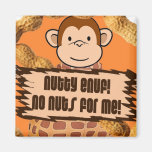 No Nuts for Me Magnets