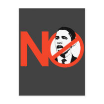 No Obama / Anti-Obama T-shirts Post Cards