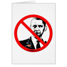 No Obama! Greeting Card