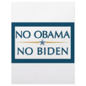 NO OBAMA NO BIDEN letterhead