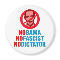 NO OBAMA NO FASCIST NO DICTATOR (v133x) Magnet
