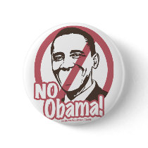 No Obama! Slash Button