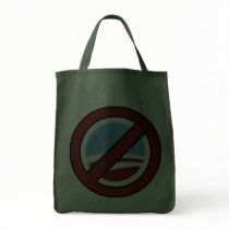 No Obama: Your Change Is Not In My Wallet Tote Bag