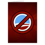 No Obama: Your Change Is Not In My Wallet Greeting Card