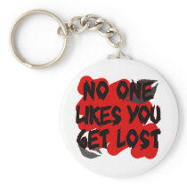 no ones likes you key chain