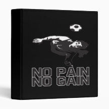 No Pain No Gain Binders