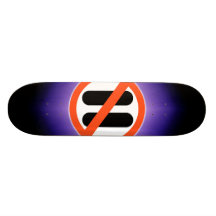 No pause for break skateboard deck